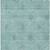 8' X 10' Teal Blue And Ivory Floral Washable Indoor Outdoor Area Rug