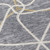 8' X 10' Gray And Ivory Geometric Washable Indoor Outdoor Area Rug Contemporary Style - Gray, Ivory Color