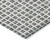 10' X 14' Gray Charcoal And Silver Geometric Washable Indoor Outdoor Area Rug