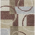 8' X 10' Brown And Ivory Geometric Washable Indoor Outdoor Area Rug Modern Style - Brown, Ivory Color