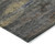 9' X 12' Graphite And Gray Abstract Washable Indoor Outdoor Area Rug