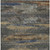 9' X 12' Graphite And Gray Abstract Washable Indoor Outdoor Area Rug