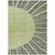 9' X 12' Olive Green And Artichoke Green Abstract Washable Indoor Outdoor Area Rug - Olive Green, Artichoke Green