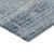 8' X 10' Sky Blue And Navy Blue Abstract Washable Indoor Outdoor Area Rug