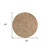 8' Terra Cotta And Copper Round Southwestern Washable Indoor Outdoor Area Rug