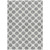 9' X 12' Gray And Ivory Polka Dot Washable Indoor Outdoor Area Rug