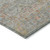 10' X 14' Taupe Terra Cotta And Tan Floral Washable Indoor Outdoor Area Rug