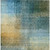 9' X 12' Blue Gold And Green Abstract Washable Indoor Outdoor Area Rug