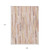 9' X 12' Pink And Beige Striped Washable Indoor Outdoor Area Rug