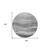 8' Gray And Charcoal Round Abstract Washable Indoor Outdoor Area Rug Transitional Style - Gray, Charcoal Color