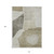10' X 14' Taupe Brown And Beige Abstract Washable Indoor Outdoor Area Rug - Taupe, Brown, Beige