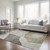 10' X 14' Taupe Brown And Beige Abstract Washable Indoor Outdoor Area Rug - Taupe, Brown, Beige