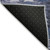 9' X 12' Navy Blue And Sky Blue Southwestern Washable Indoor Outdoor Area Rug