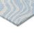8' X 10' Sky Blue And Ivory Animal Print Washable Indoor Outdoor Area Rug