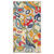 8’ X 10’ Multicolor Jacobean Floral Indoor Outdoor Area Rug