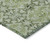 10' X 14' Artichoke Green And Fern Green Medallion Washable Indoor Outdoor Area Rug