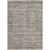 8' X 10' Beige And Gray Striped Washable Indoor Outdoor Area Rug - Beige, Gray
