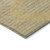 8' X 10' Gold And Ivory Geometric Washable Indoor Outdoor Area Rug Transitional Style - Gold, Ivory Color