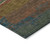 9' X 12' Terra Cotta Abstract Washable Indoor Outdoor Area Rug - Terra Cotta