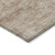 8' X 10' Orange Copper And Terra Cotta Abstract Washable Indoor Outdoor Area Rug