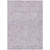 9' X 12' Lavender And Ivory Abstract Washable Indoor Outdoor Area Rug