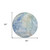8' Round Blue Round Abstract Washable Non Skid Indoor Outdoor Area Rug Transitional Style - Blue Color