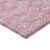 8' X 10' Pink And Ivory Geometric Washable Indoor Outdoor Area Rug - 606114940982