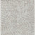 9' X 12' Taupe And Beige Floral Washable Indoor Outdoor Area Rug