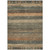 9' X 12' Fern Green And Rust Aztec Washable Indoor Outdoor Area Rug