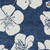 10' X 14' Navy Blue And Ivory Floral Washable Indoor Outdoor Area Rug - 880016438710