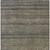 8' X 10' Chocolate And Gray Striped Washable Indoor Outdoor Area Rug