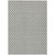 9' X 12' Ivory And Black Floral Washable Indoor Outdoor Area Rug