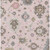 9' X 12' Pink Ivory And Chocolate Floral Washable Indoor Outdoor Area Rug