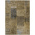 9' X 12' Brown Gray And Charcoal Patchwork Washable Indoor Outdoor Area Rug