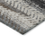 9' X 12' Brown Gray And Ivory Botanical Leaves Washable Indoor Outdoor Area Rug