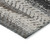 9' X 12' Brown Gray And Ivory Botanical Leaves Washable Indoor Outdoor Area Rug