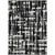 10' X 14' Black Gray And Ivory Striped Washable Indoor Outdoor Area Rug - Black, Gray, Ivory