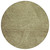 8' Green Beige And Brown Round Abstract Washable Indoor Outdoor Area Rug