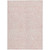 9' X 12' Pink And Gray Abstract Washable Indoor Outdoor Area Rug