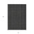10' X 14' Black And Ivory Striped Washable Indoor Outdoor Area Rug Transitional Style - Black, Ivory Color