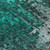 8' Teal Blue Aqua And Gray Round Abstract Washable Indoor Outdoor Area Rug