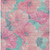 8' X 10' Pink And Mauve Floral Washable Indoor Outdoor Area Rug