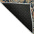 8' X 10' Navy Blue Terra Cotta And Beige Damask Washable Indoor Outdoor Area Rug