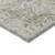 8' X 10' Ivory Brown And Gray Damask Washable Indoor Outdoor Area Rug - Ivory, Brown, Gray
