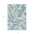 8' X 10' Teal Blue Geometric Washable Indoor Outdoor Area Rug