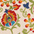 12' X 15' Ivory Blue And Orange Indoor Outdoor Area Rug
