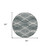 8' Gray Ivory And Charcoal Round Abstract Washable Indoor Outdoor Area Rug - Gray, Ivory, Charcoal