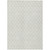9' X 12' Ivory And Beige Geometric Washable Indoor Outdoor Area Rug - Ivory, Beige