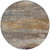 8' Brown Gray And Purple Round Abstract Washable Indoor Outdoor Area Rug