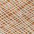 9' X 12' Orange Beige And Copper Striped Washable Indoor Outdoor Area Rug